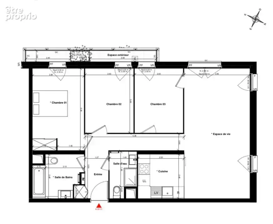 Appartement 4 pièces 87 m² à vendre à Asnieres-Sur-Seine (92600) - photo 14