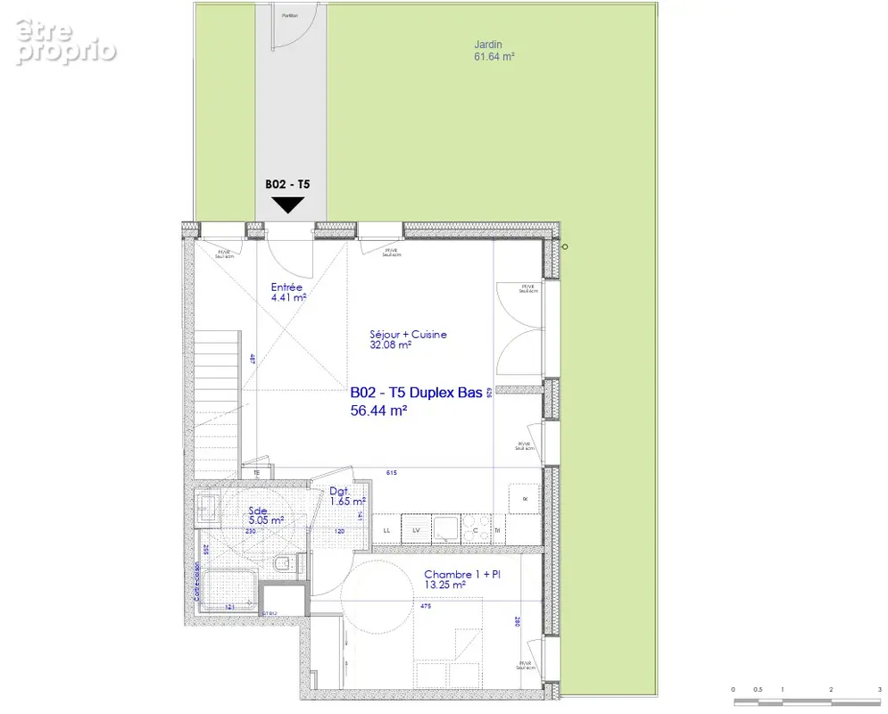 SCIEZ - T5  duplex en rez-de-jardin - photo 14