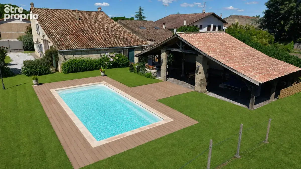 Maison en pierre avec piscine et dépendances - photo 8