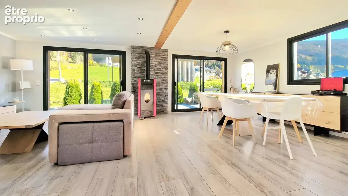Mijoux : Chalet contemporain T9 - photo 3