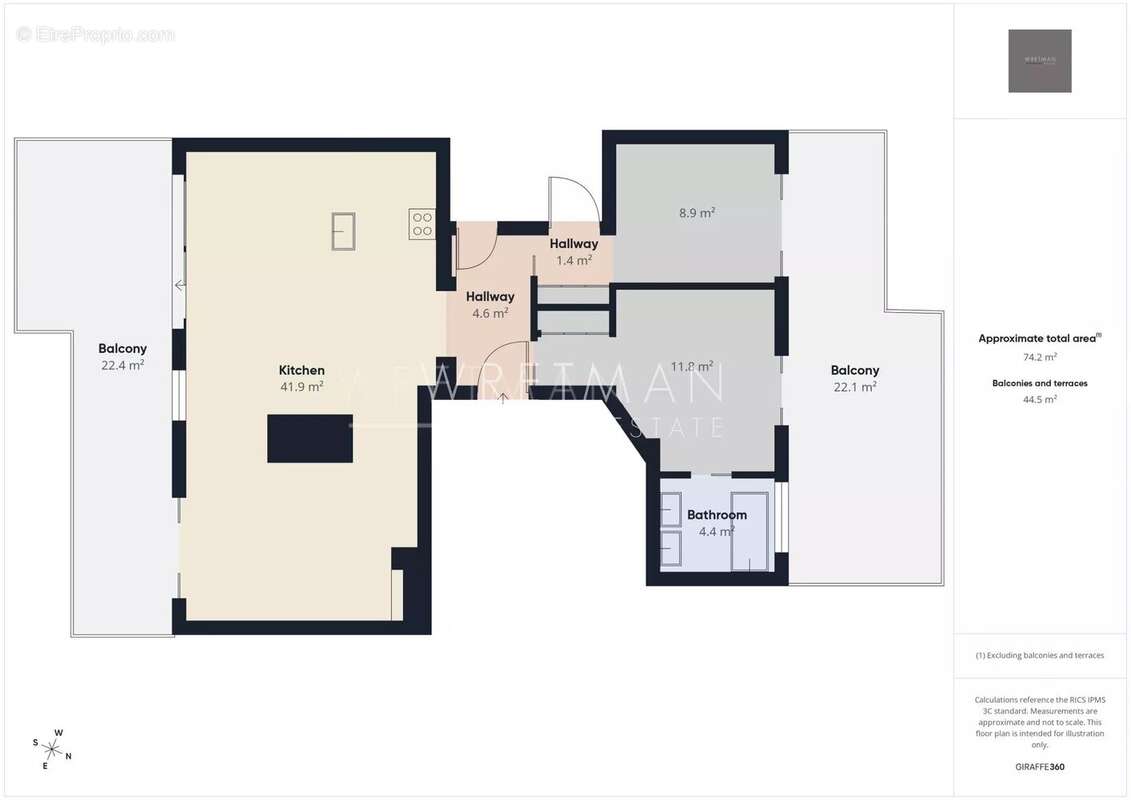Appartement à NICE