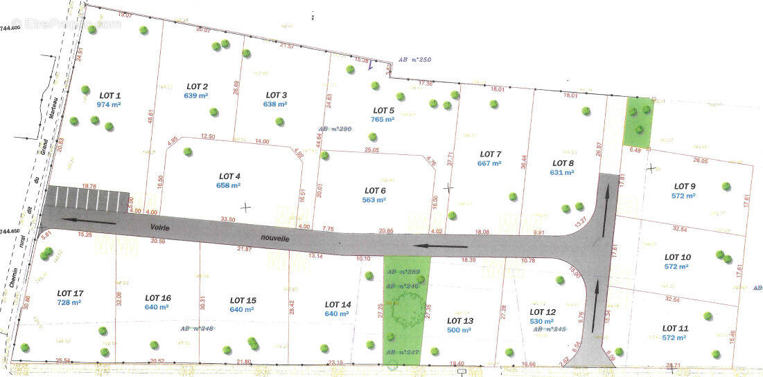 Terrain à SEIGNELAY