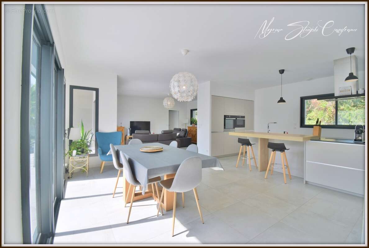 Maison d'architecte à vendre 6 pièces  (40) de 168 m² avec appartement indépendant - photo 5