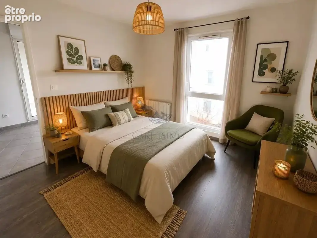 Appartement 54 M² 2 chambres + terrasse - photo 2