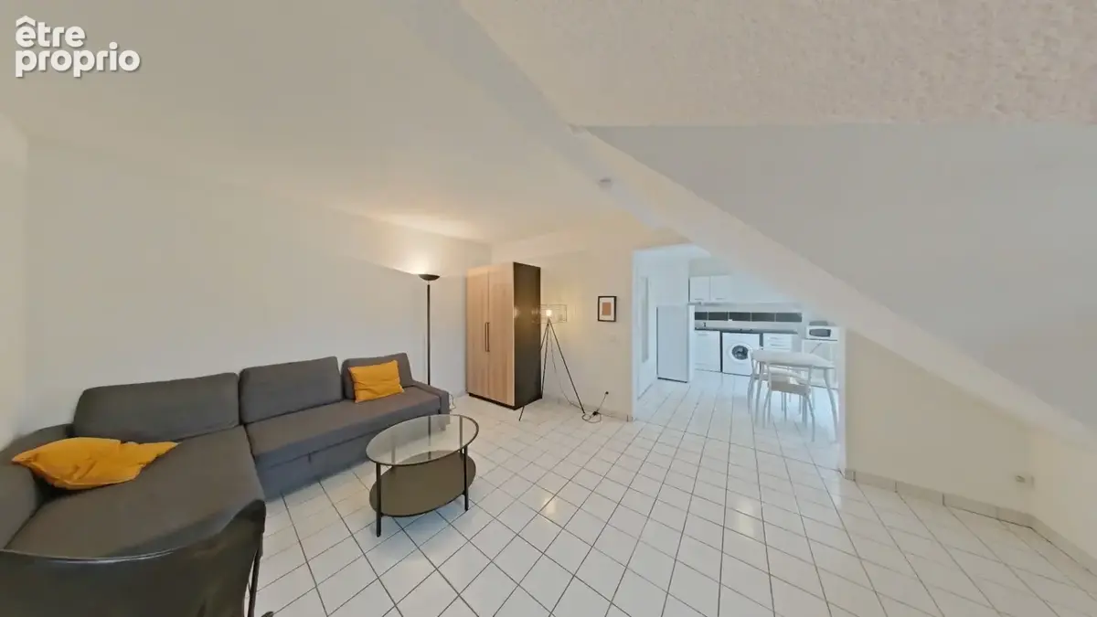 Studio meublé   Gaillard   Dernier étage   Libre de suite - photo 1