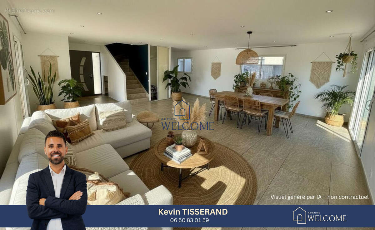 Maison à LAUDUN-L'ARDOISE