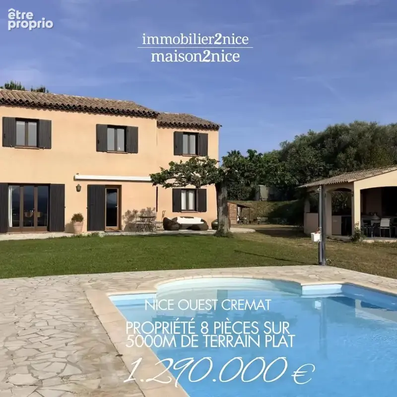 Nice Ouest – Superbe propriété 185m2 sur terrain plat dominant 5000m2 - photo 12