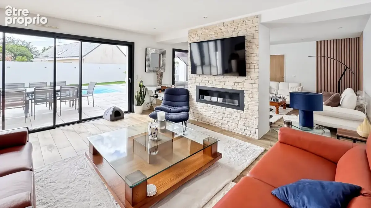 Saint-barthélemy-d’anjou – propriété contemporaine d’exception – piscine – espace bien-être - photo 7