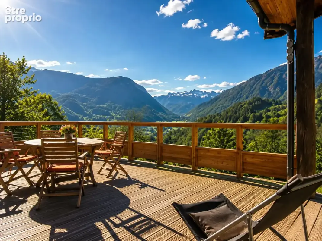 A vendre sur 2,4 ha en pleine nature 1 Chalet Rénové + 1 ancien chalet à réhabiliter - photo 5