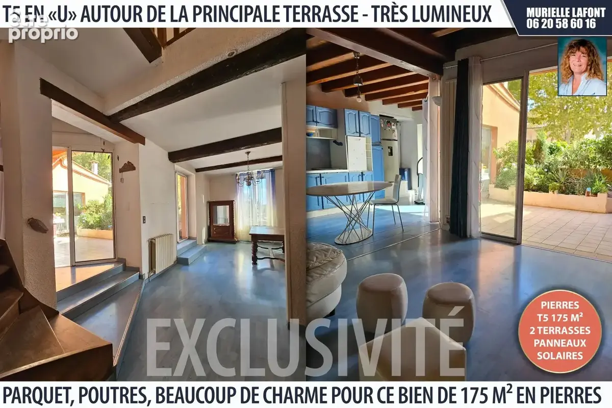 T5 175 m² duplex dernier étage 2 terrasses. Bien situé. - photo 2