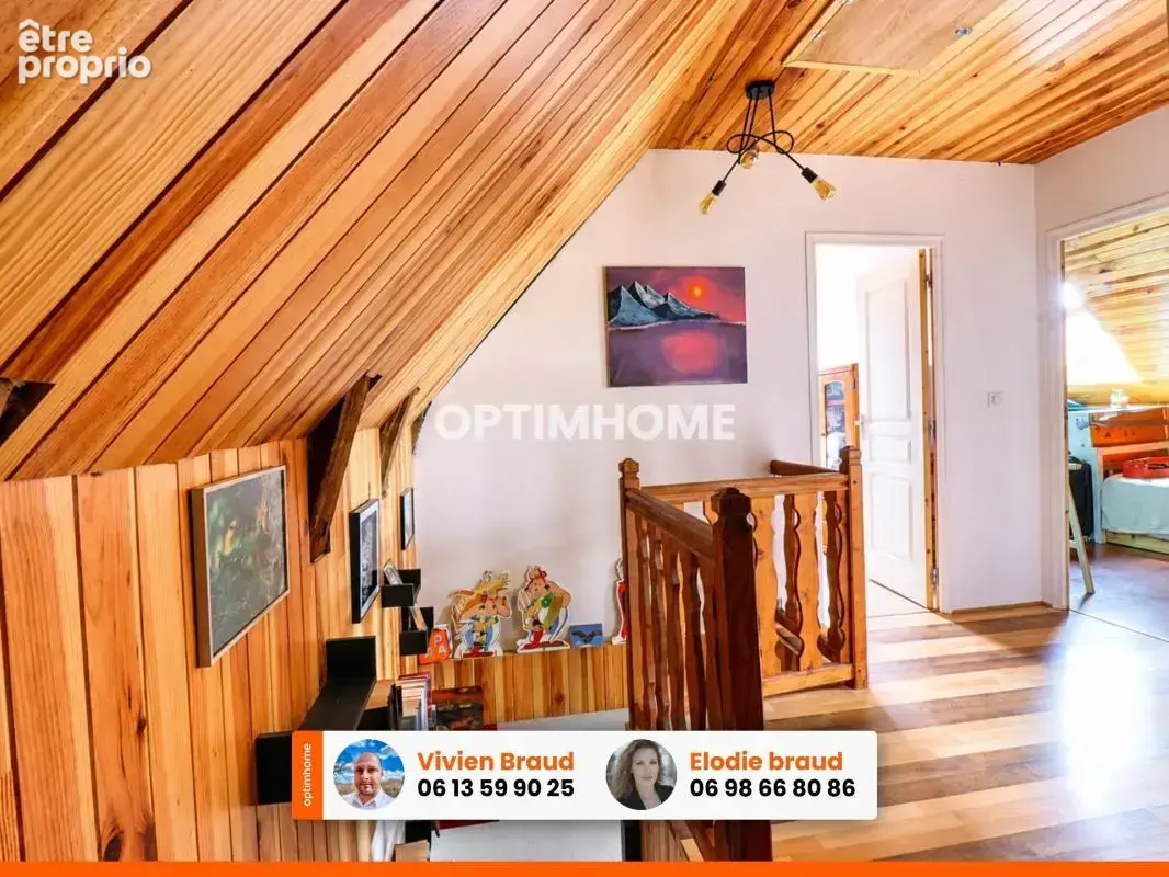 À VENDRE – Maison 4 pièces, 3 chambres avec grange, ancienne étable et terrain d’environ 1 hectare à Sauvat (Cantal) - photo 13