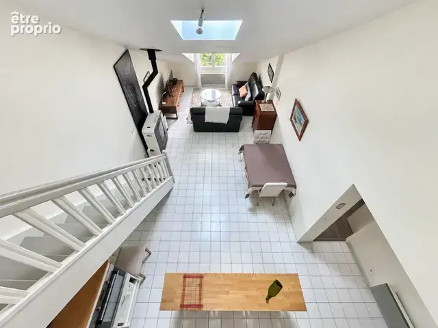 BRETIGNY-SUR-ORGE - APPARTEMENT DUPLEX F3 - 90 m2 au sol - Hauteur Cathédrale - Excellent état - Petite réside - photo 18