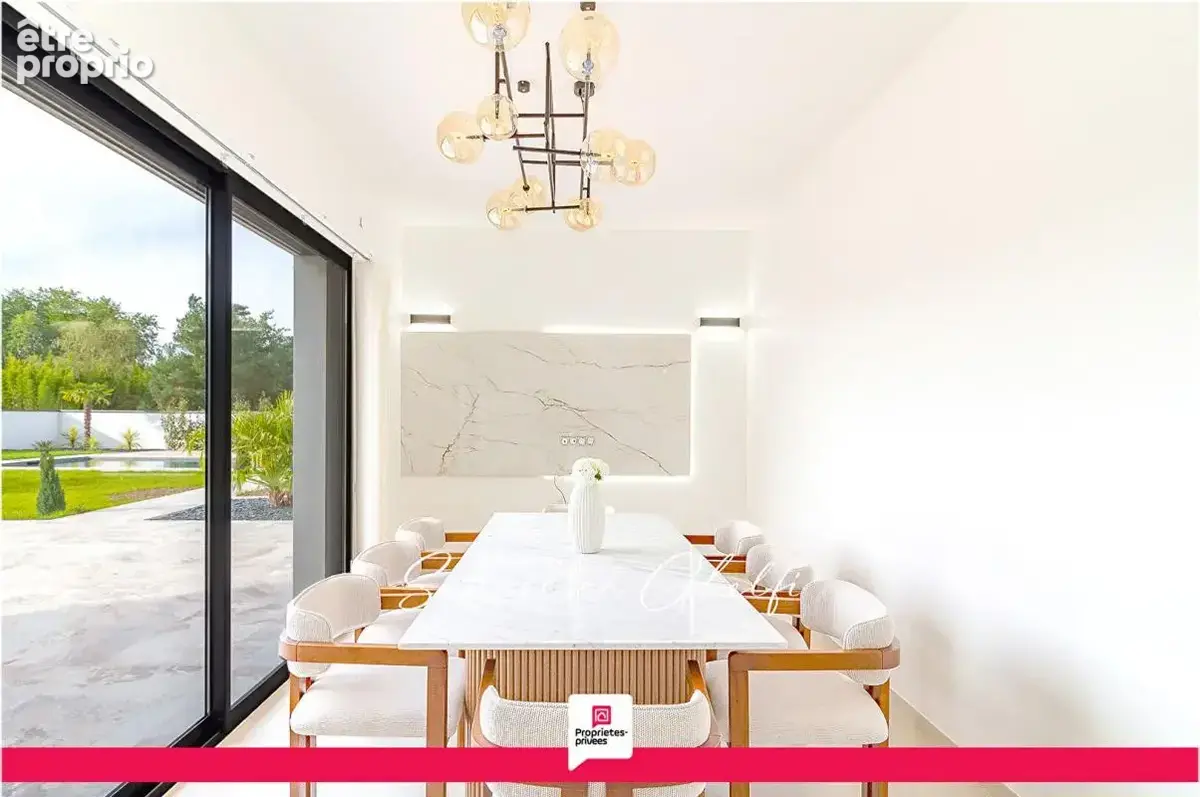 belle maison contemporaine avec 5 chambres-piscine-grand garage - photo 7