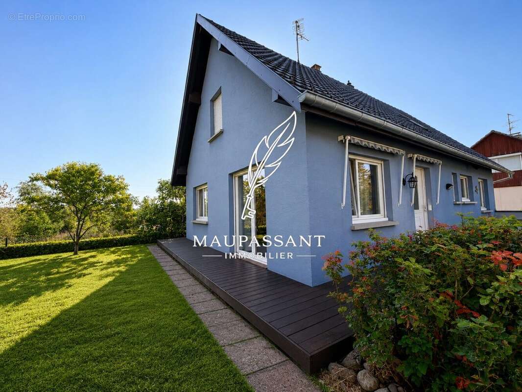 facadde - Maison à SOULTZ-HAUT-RHIN