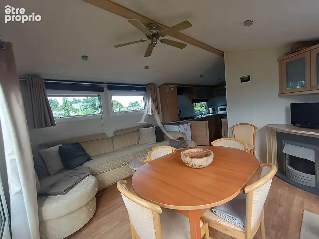Mobil home de 50 m2 sur un terrain de loisirs  situé à Saint-nazaire-sur-charente - photo 4