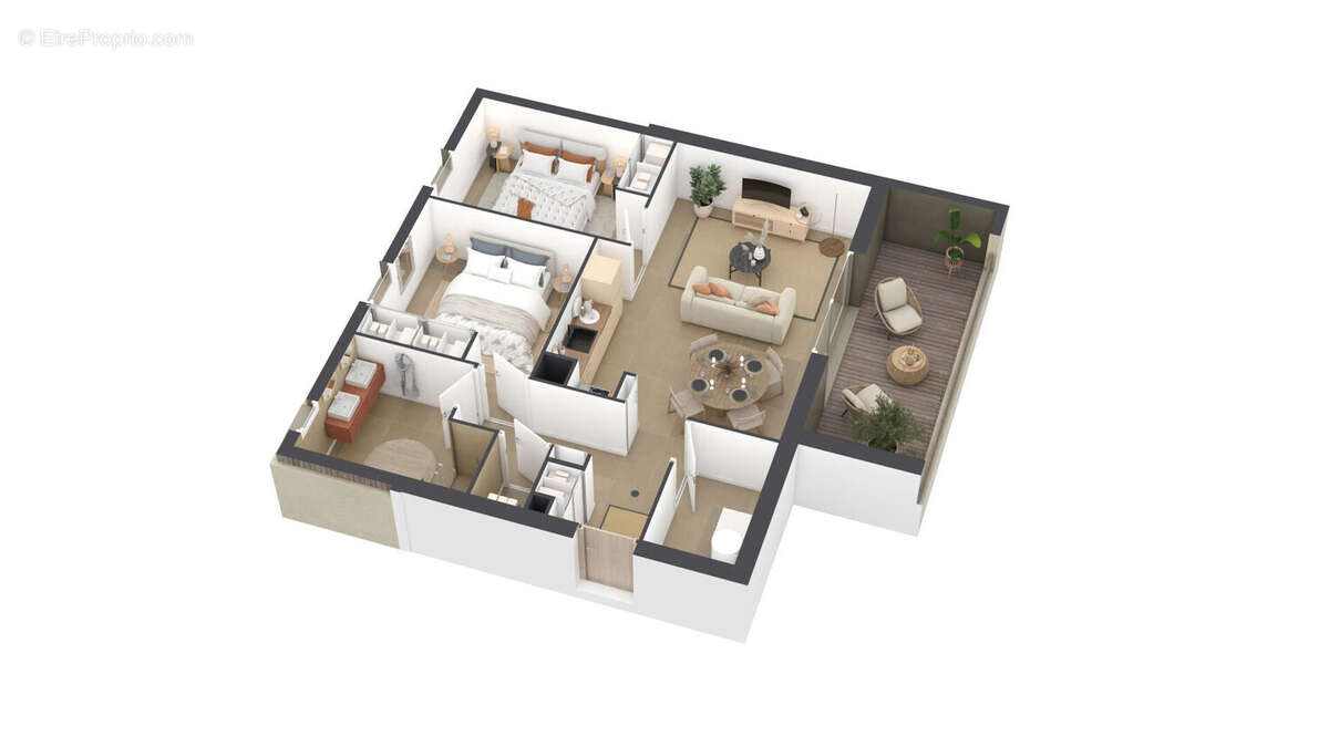 Appartement à BORGO