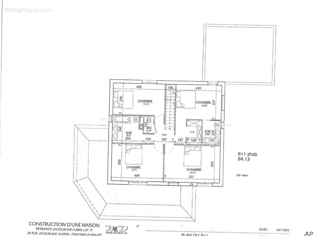Terrain à FONTAINE-LA-MALLET