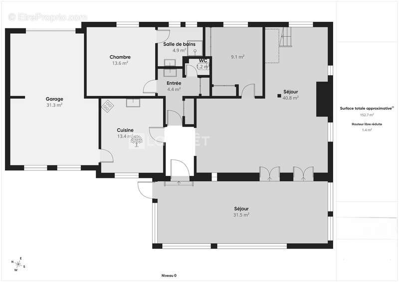 Plouhinec (29780) – Propriété de caractère de 195 m² sur 5 140 m² de terrain – À deux pas de l'océan - photo 17