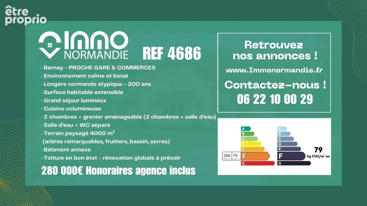 RARE dans Bernay - 10min gare à pieds - Maison Normande - terrain 3790m2/109m2(150m2) - photo 21