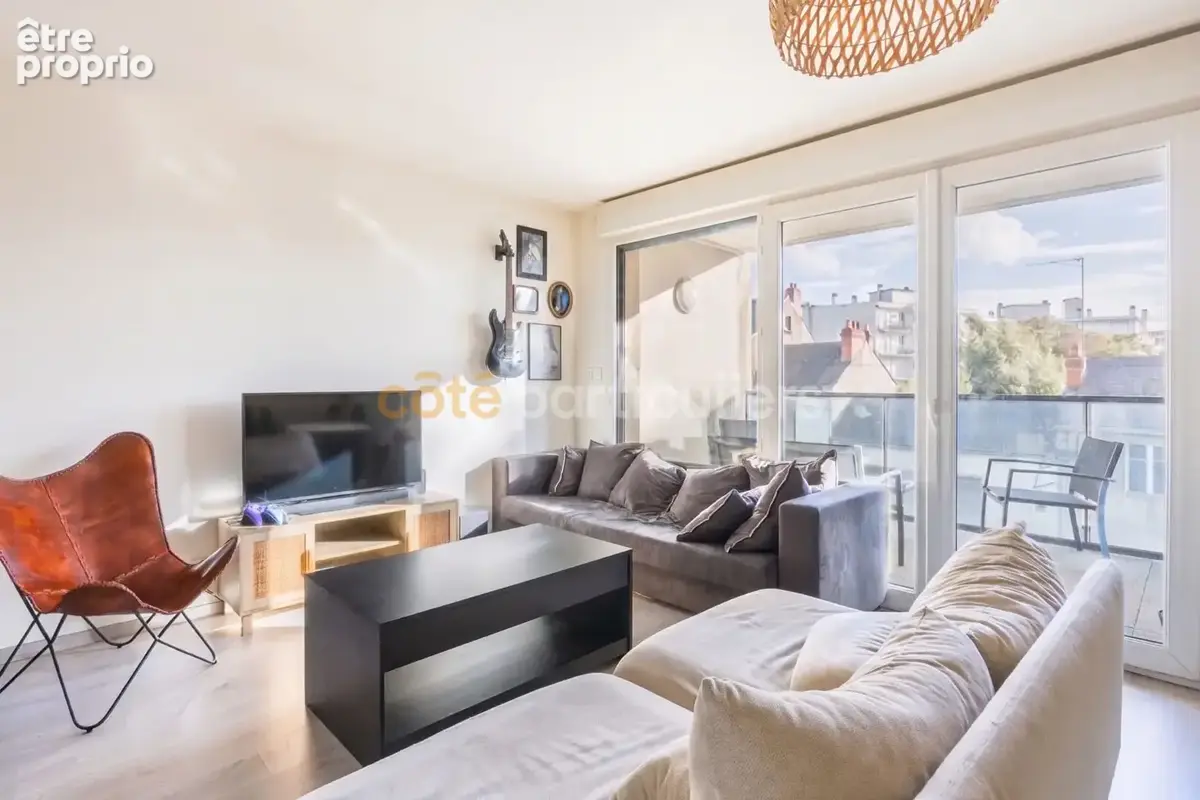Nantes -- tortiere -- appartement 3 pièces -- 63 m² -- ascenceur -- place de stationnement -- cave - photo 2