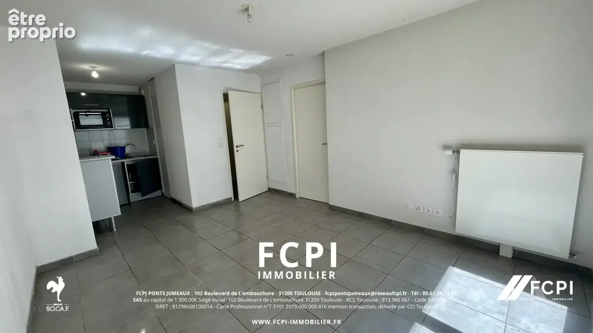 Appartement deux pièces 40,43 m2 - toulouse secteur airbus st-martin - photo 4