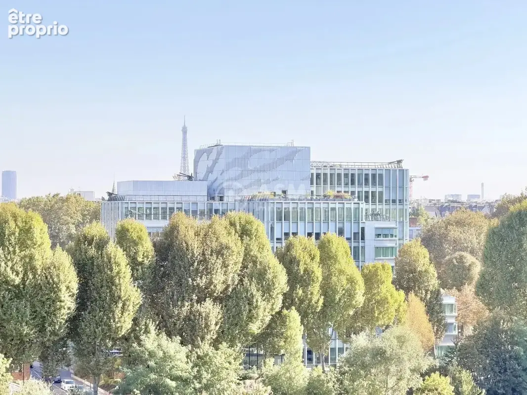 Courbevoie – 75 m² en étage élevé  terrasse, vue panoramique & tour eiffel - photo 8
