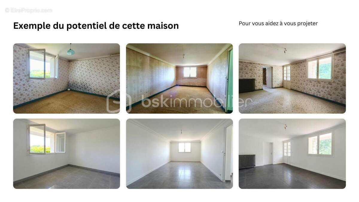 Maison de caractère avec fort potentiel – montmorillon - photo 21