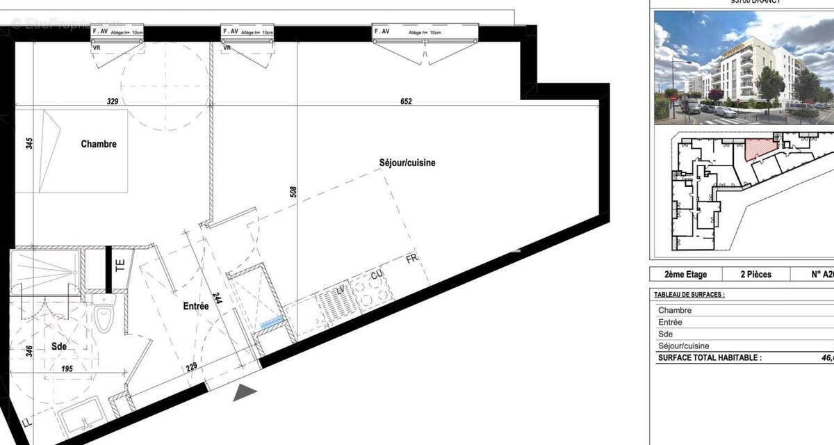 Appartement à DRANCY