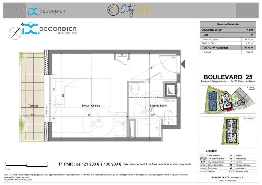 Appartement à THONON-LES-BAINS