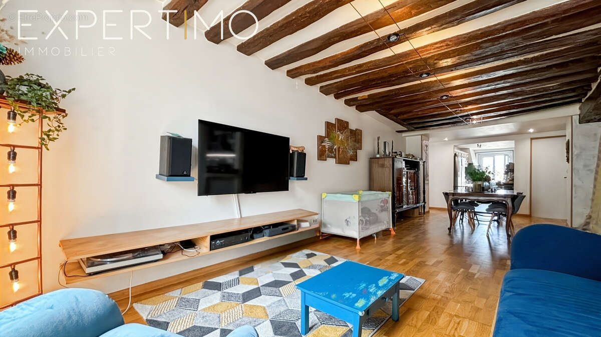 À vendre appartement 125 m2 proche centre-ville, 3 ch (possibilité 4), grand garage avec atelier - photo 2