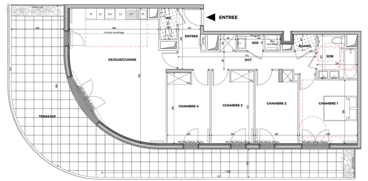 Appartement à COLOMBES