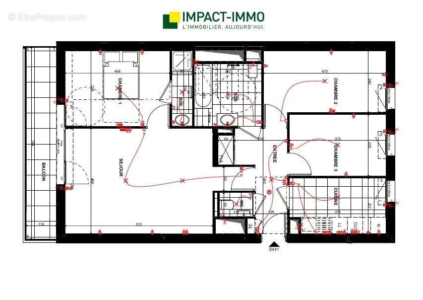 Appartement à CLICHY