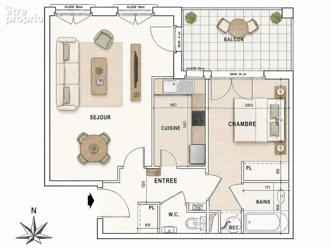 Appartement - photo 2