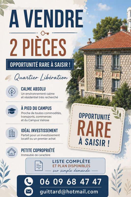 Appartement à NICE