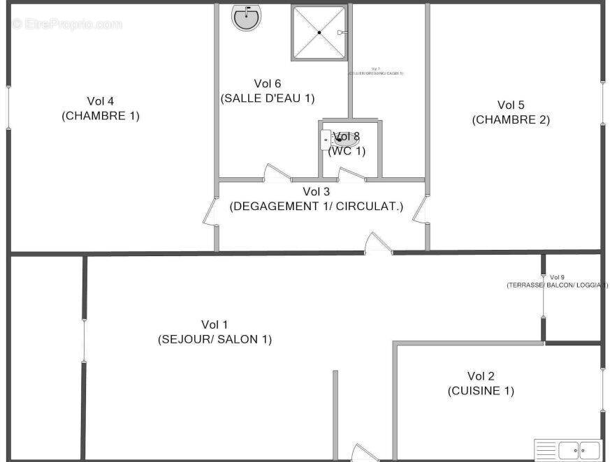 Appartement à MARSEILLE-10E