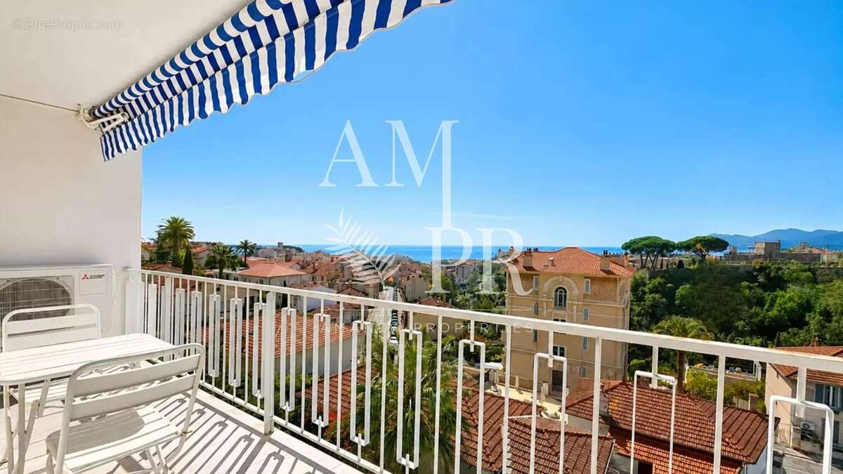 Cannes – secteur stanislas – appartement rénové avec vue mer - photo 2
