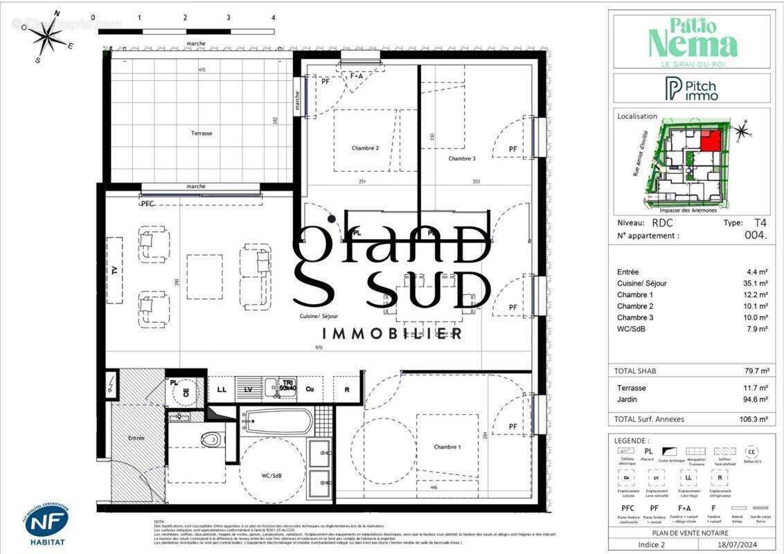 Appartement à LE GRAU-DU-ROI
