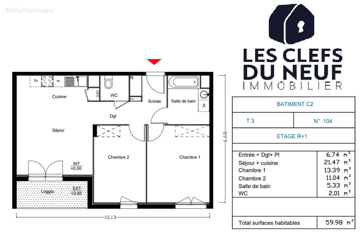 Appartement à TOURCOING