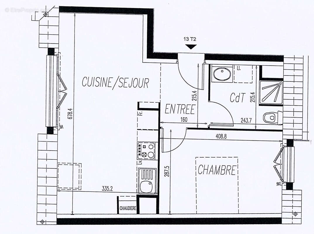 Appartement à AMFREVILLE-LA-MI-VOIE