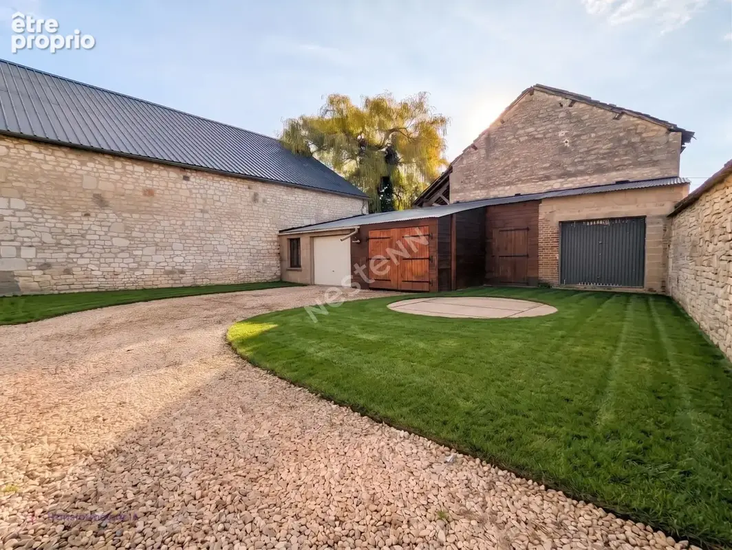 Maison en pierre de 170 m² - 5 chambres, garages et jardin  25min reims nord - photo 12