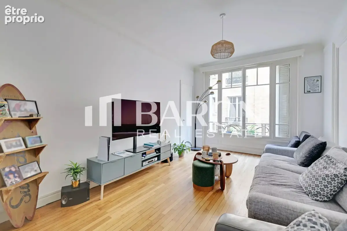 Paris xvii - plaine monceau - appartement 4 pieces 3 chambres - 100 m2 - photo 3