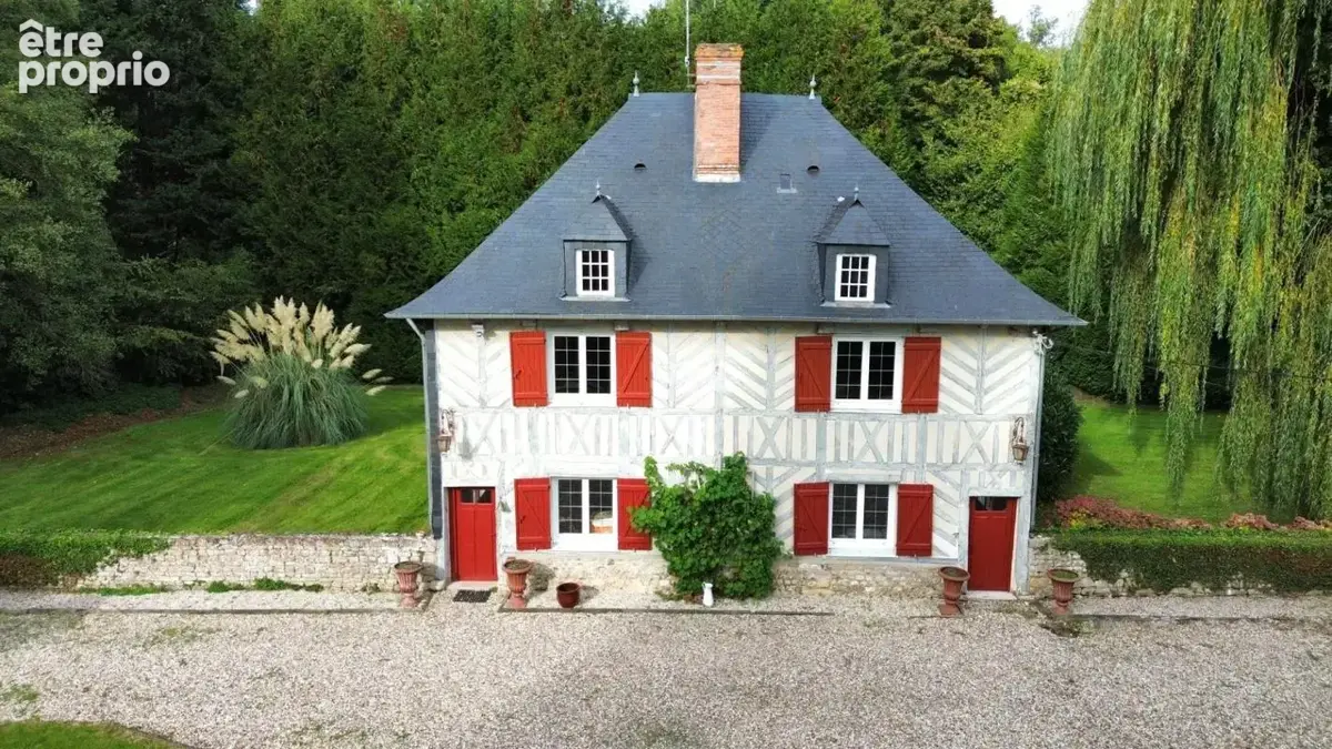 joli manoir de 156 M2 en surface utile avec son annexe sur une terrain d'1,3 hectares arboré - photo 26