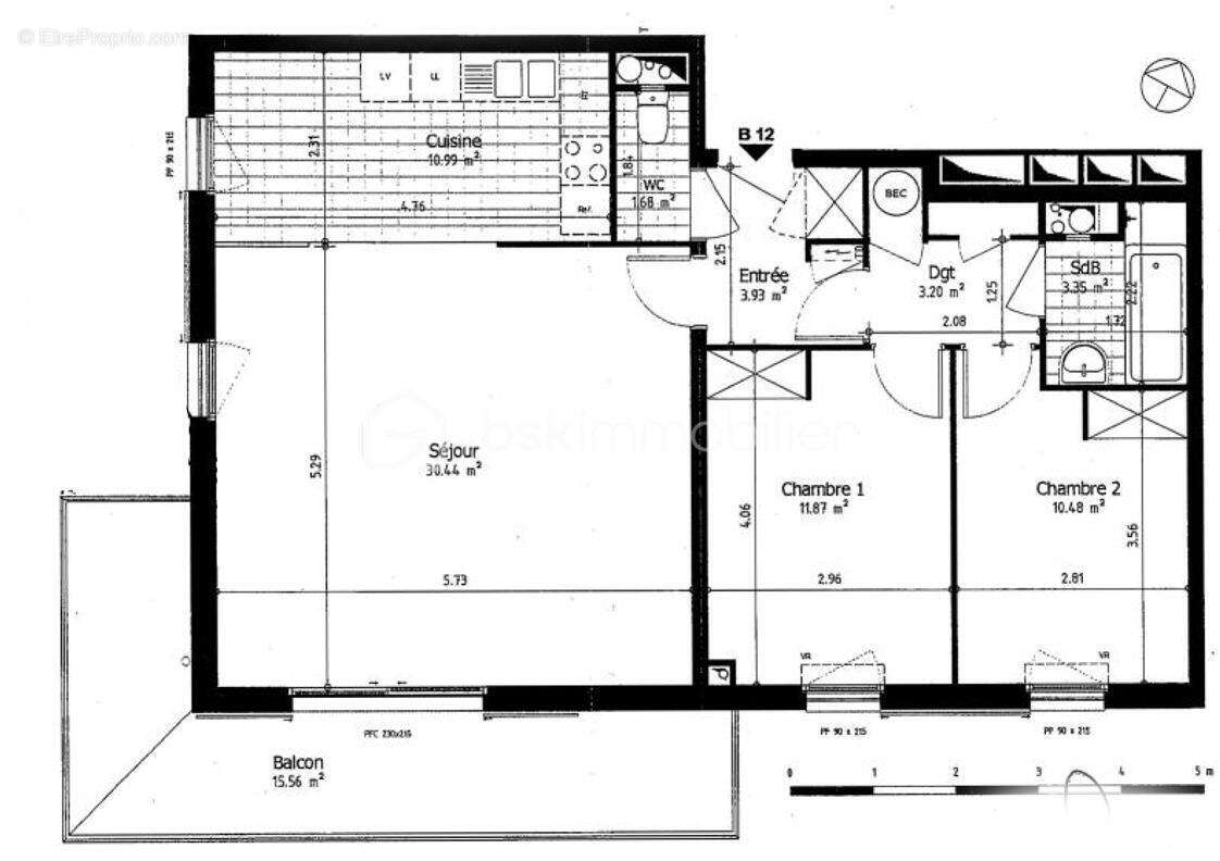 Appartement à LE TOUQUET-PARIS-PLAGE