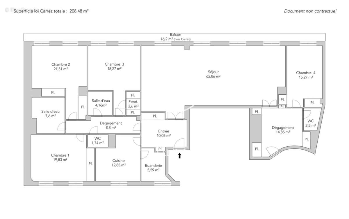 Appartement à PARIS-6E