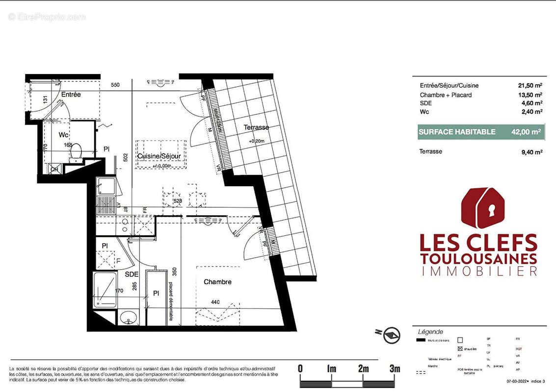 Appartement à TOULOUSE