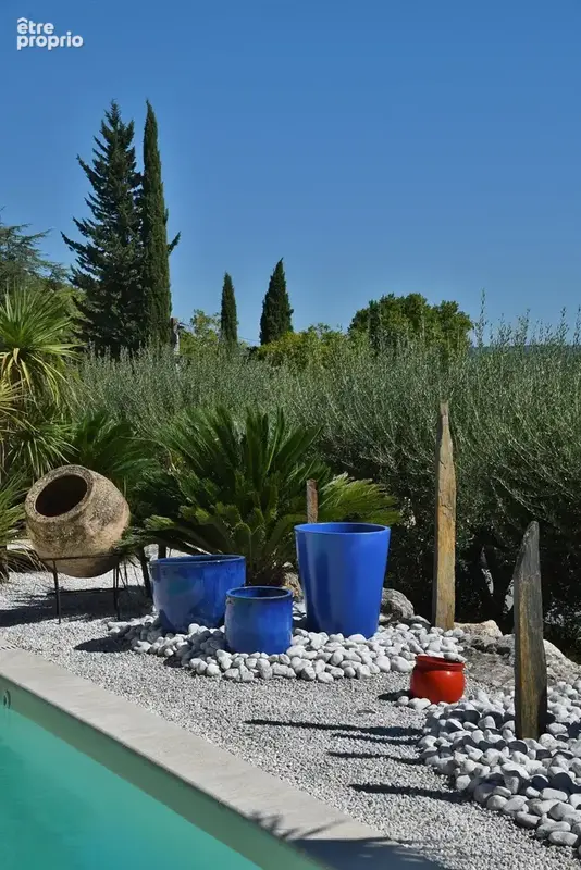 Uzès : Unique propriété avec jardin, piscine et vue - photo 24