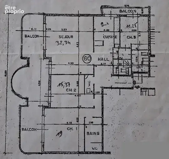 LE CANNET à vendre 4 pièces de 117 m2 avec terrasse et balcon, cave et garage sous-sol - photo 20