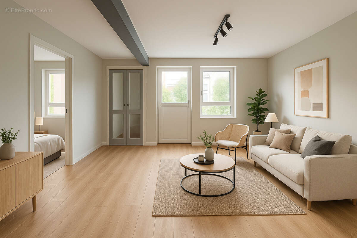 Appartement à DEVILLE-LES-ROUEN