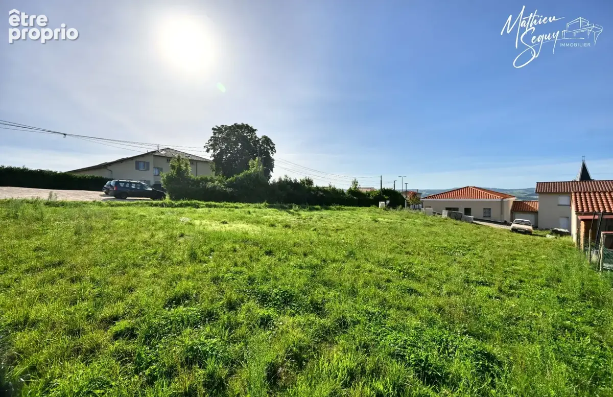 POMEYS, Agréable terrain constructible orienté sud au cœur du village - photo 3