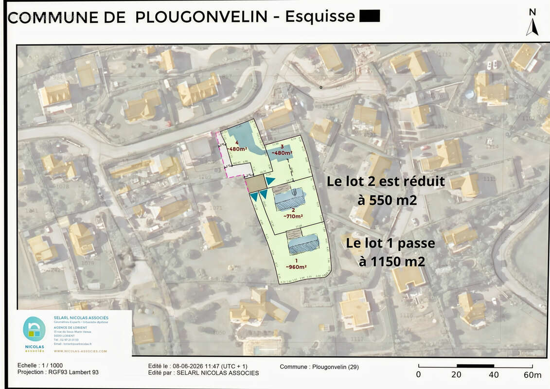 Terrain à PLOUGONVELIN